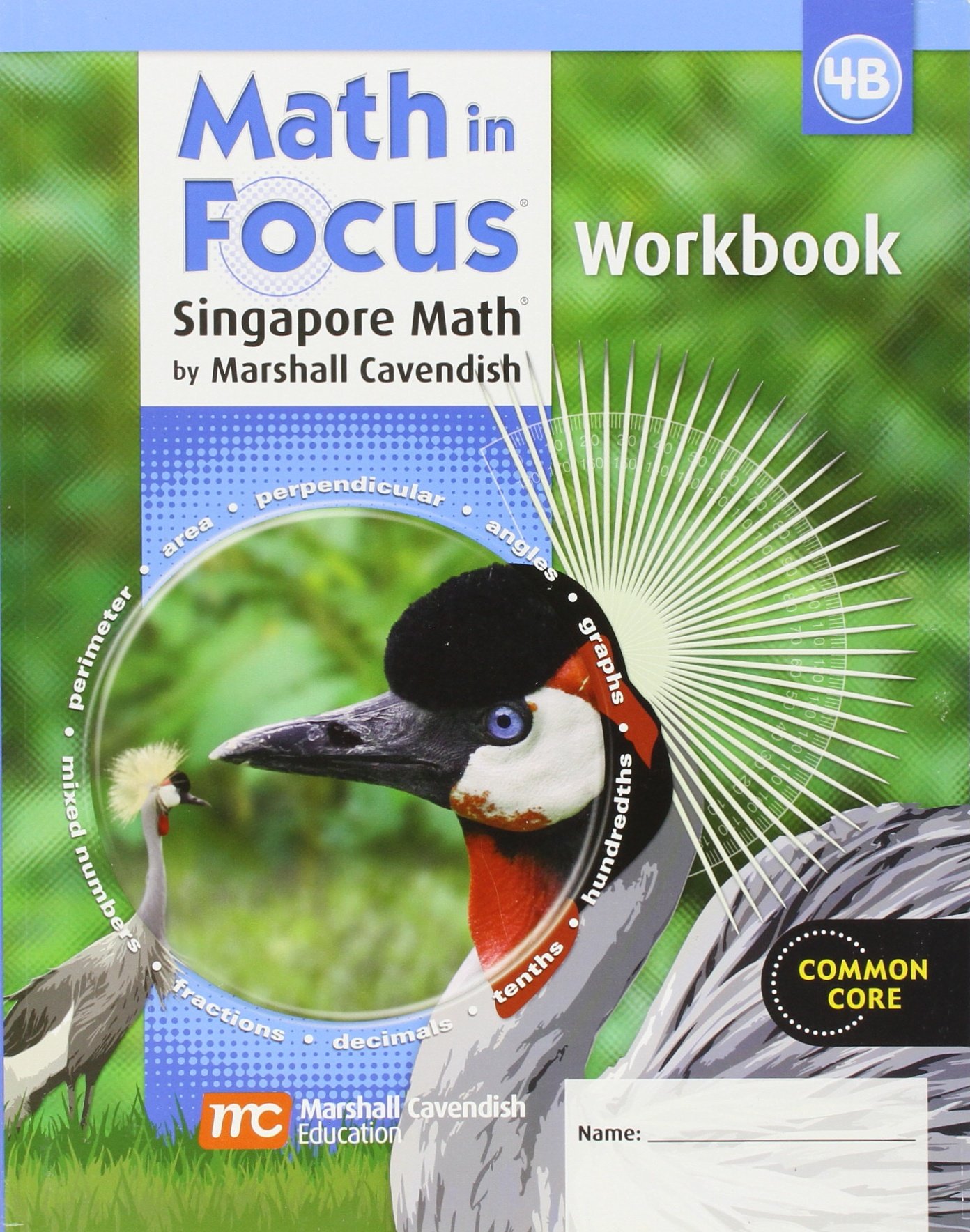 Photo 1 of Math in Focus: The Singapore Approach, Workbook 4B