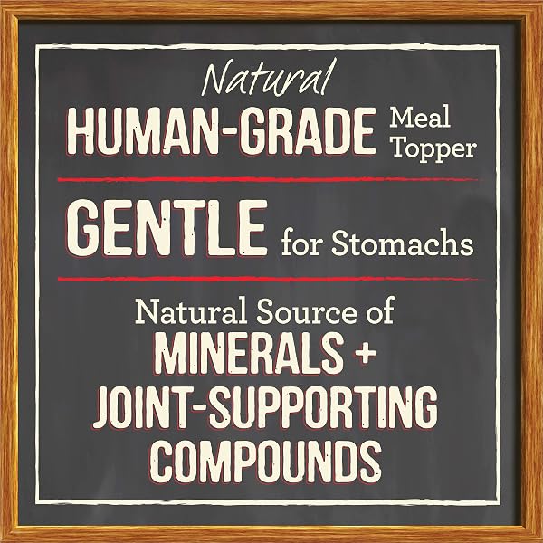 MERRICK GRAIN FREE BONE BROTH, PREMIUM HUMAN GRADE AND GLUTEN FREE DOG AND CAT FOOD TOPPER POUCHES, BEEF – 16 OZ. POUCH