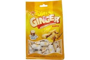 Chun Guang candy, Ginger/Coconut, 8.82 Ounce