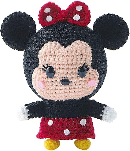 Amazon 千趣会 Senshukai Disney つながるあみぐるみ手作りキット ミニーマウス 編み物キット 通販