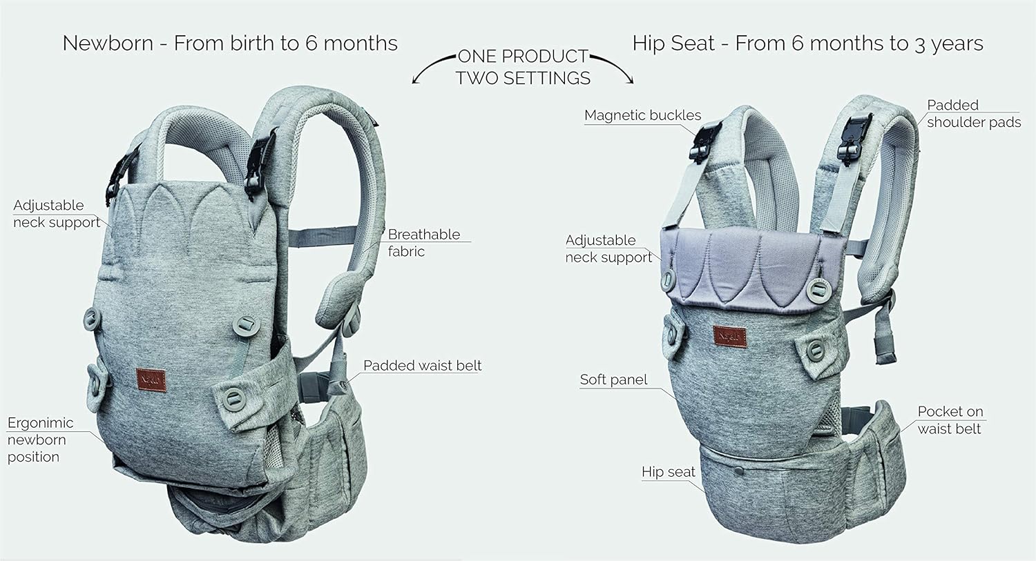 najell baby carrier