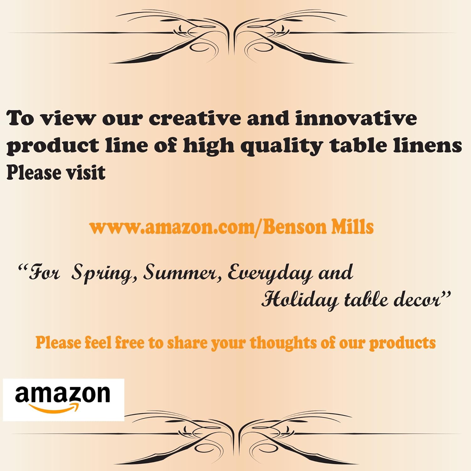 Benson Mills Braided Edge Round Placemats (Set of 6), 15", Navy: Home & Kitchen