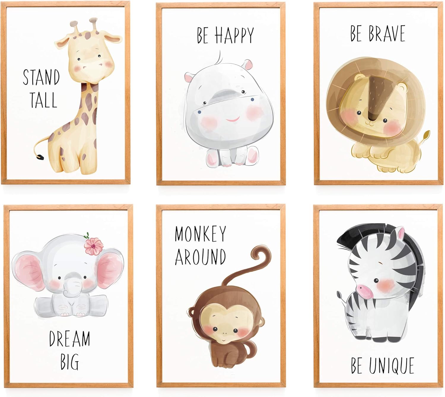 animal posters for baby room