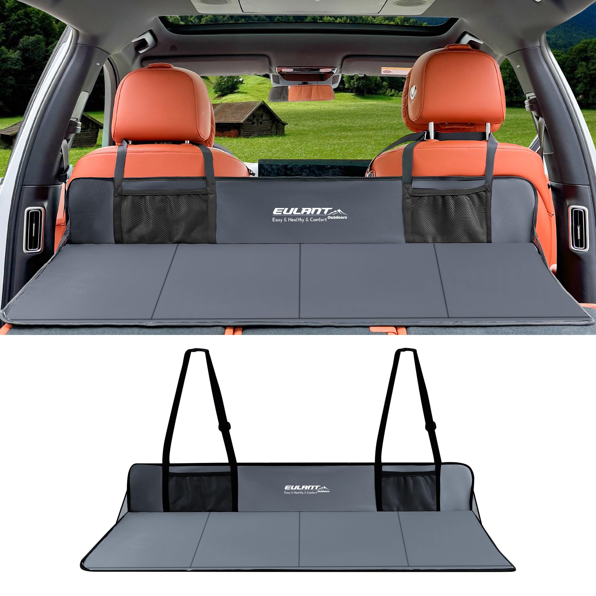 Photo 1 of EULANT Portable Air Mattresses for Sleeping,Car Rear Seat Mattress Extension Plate,Folding Car Bed Mattress,Increase Travel Trunk Space & Car Bed Camping Space for Car/SUV/Model Y/3 ?