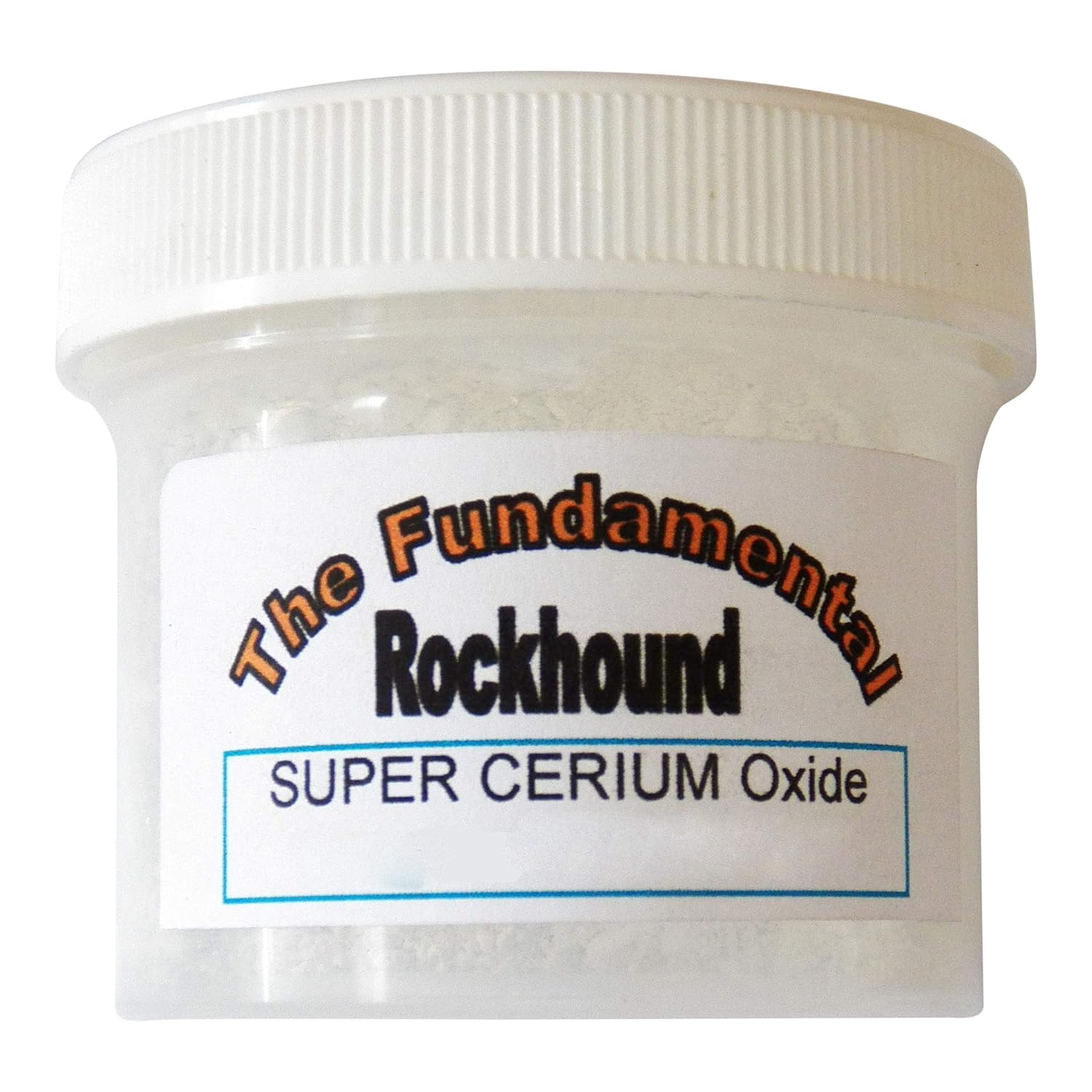 Fundamental Rockhound Products 2 oz Super Cerium Oxide Lapidary Rock