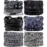 VANCROWN Headband Neck Gaiter Head Wrap Headwear Face Mask Magic Scarf Bandana for Men and Women