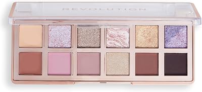 Makeup Revolution Enchanted Icon Eyeshadow Palette 12 Cream Matte Shimmer Shades