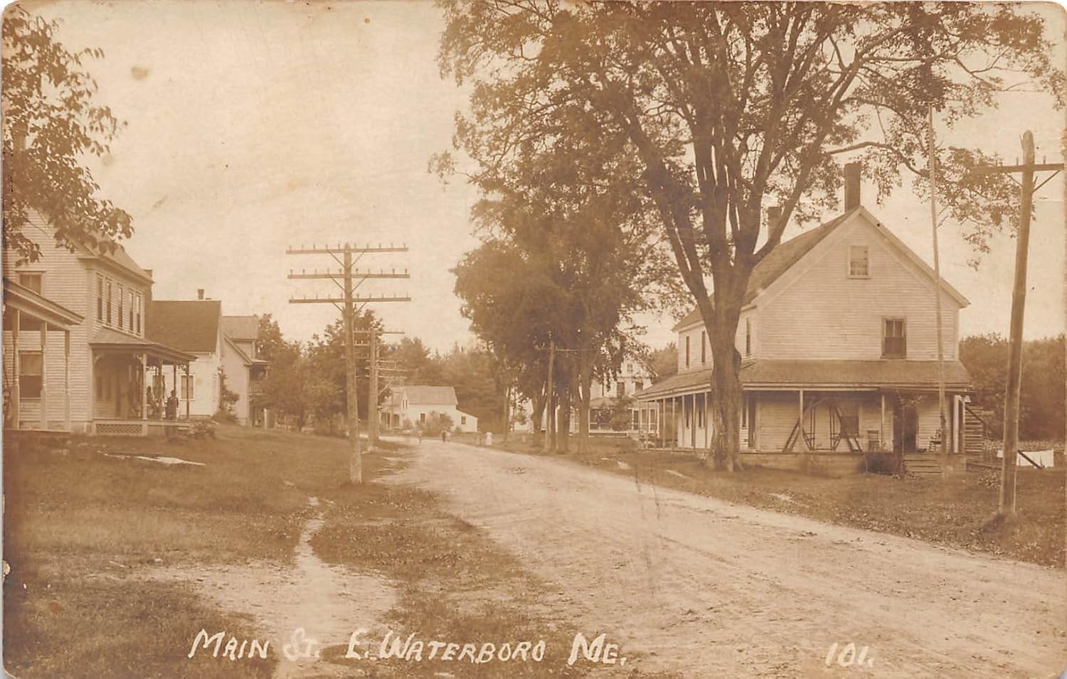 East Waterboro, Maine Postcard at Amazon's Entertainment Collectibles Store