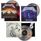 Metallica Classics: Ride The Lightning 1984 Master Of Puppets 1986 Justice For All 1988