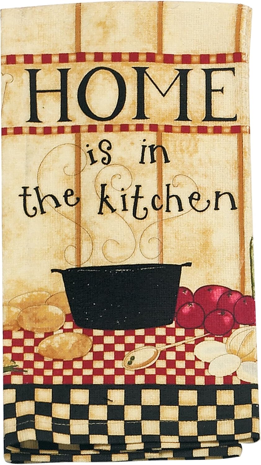 Amazon Kay Dee Designs R1270 Home Is In The Kitchen Terry Towel