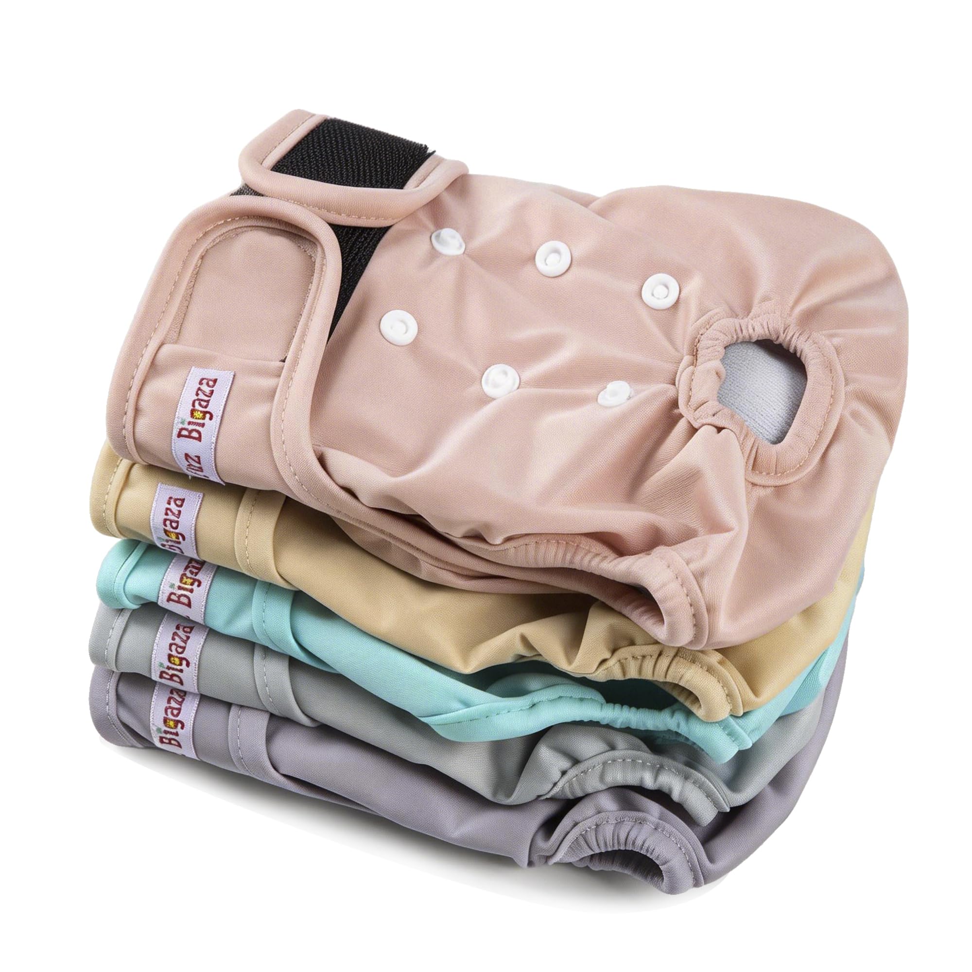 Photo 1 of Washable Reusable Female Dog Diapers(5 Pack) Small Medium Large Doggie Puppy & Doggy Dog Diaper, Period Panties in Heat X-Large Pink Purple Brown Green Blue