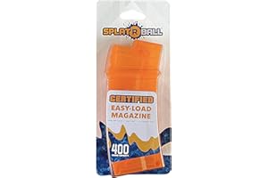 SplatRball Blaster 400 Round Capacity Magazine, Orange