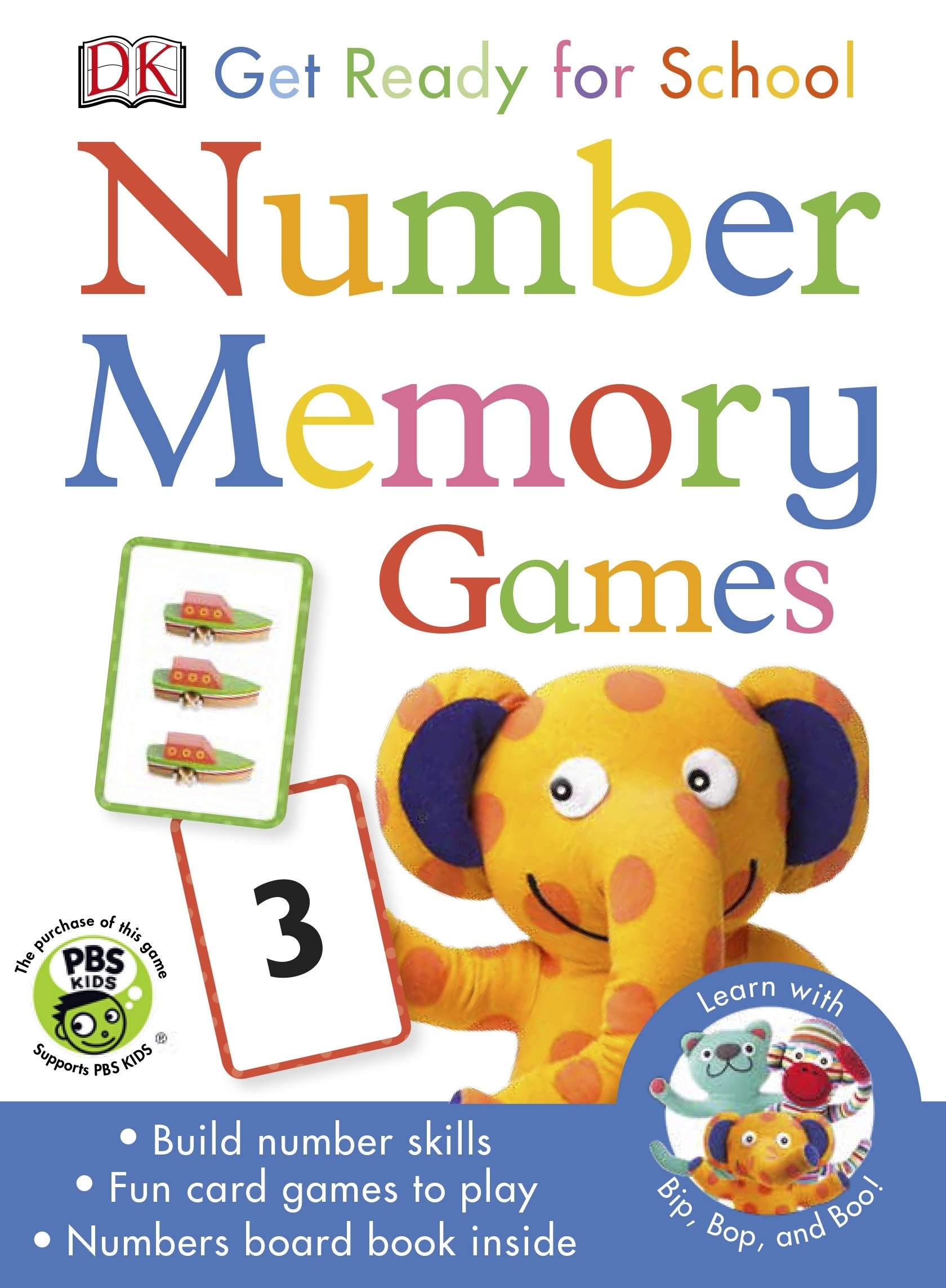 Get Ready For School Number Memory Games Amazon Com Books