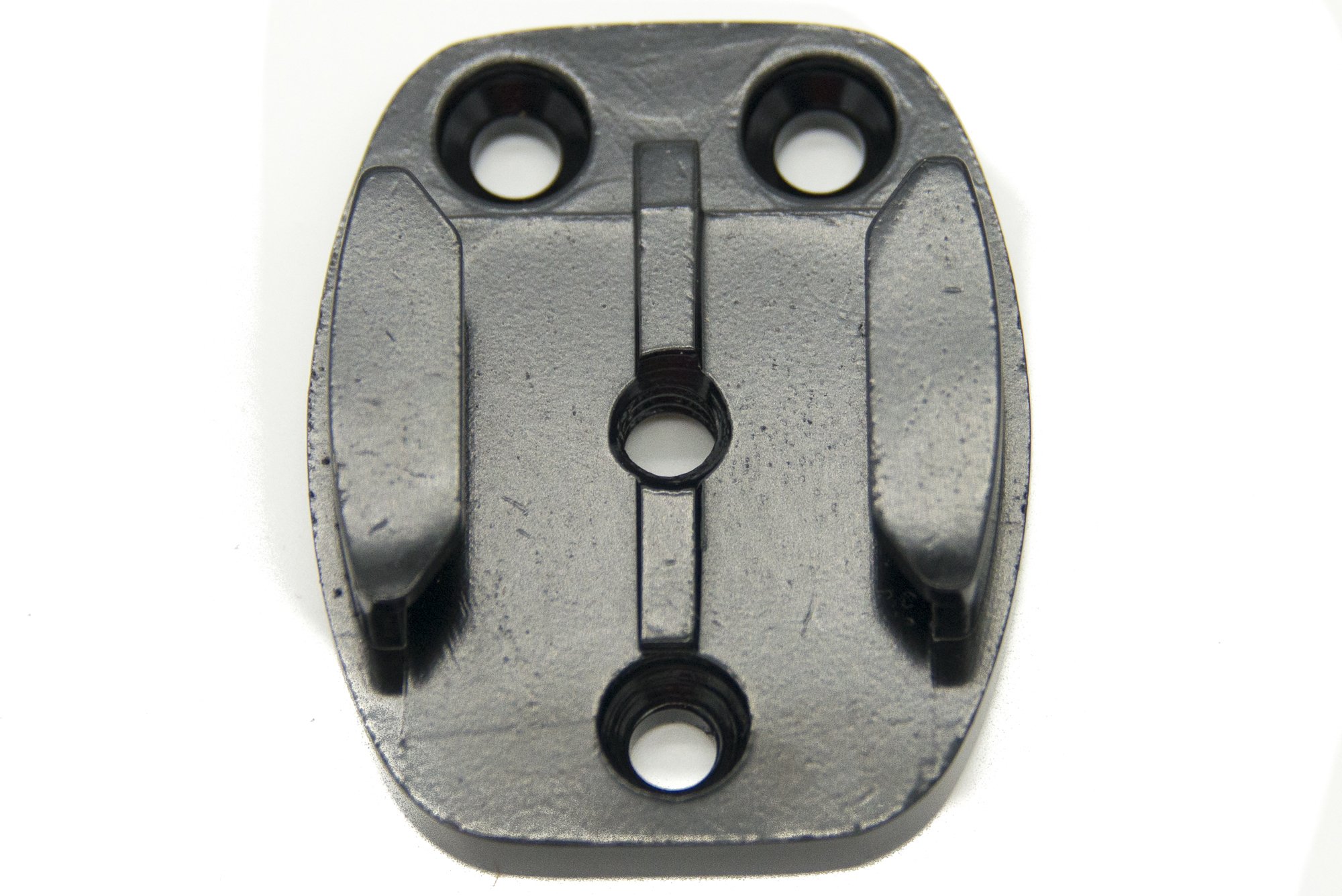 PROtastic® CNC Machined Aluminium Flat Surface Mount For GoPro, Xiaomo, SJCAM Action Cameras * Fit To Skateboards etc. *