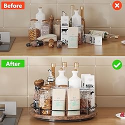 KOKSTOP Lazy Susan Organizer：12 Inch 360 Degree