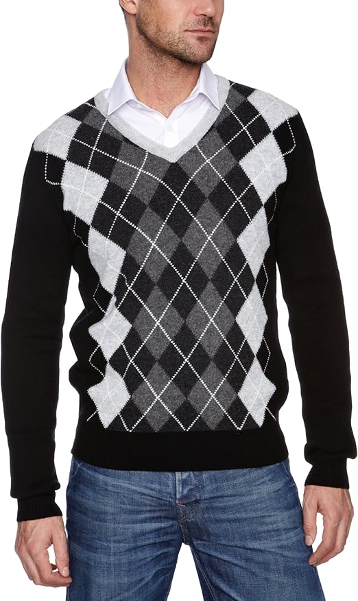 Pringle S Argyle Men's Jumper Pale Medium Amazon.co.uk Clothing