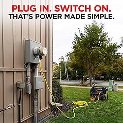 Trifecta Manual Transfer Switch for Home Generator