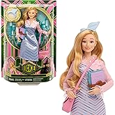 Mattel Universal Wicked Glinda Fashion Doll & Accessories with Styled Blonde Hair, Posability & Removable School Uniform Loo
