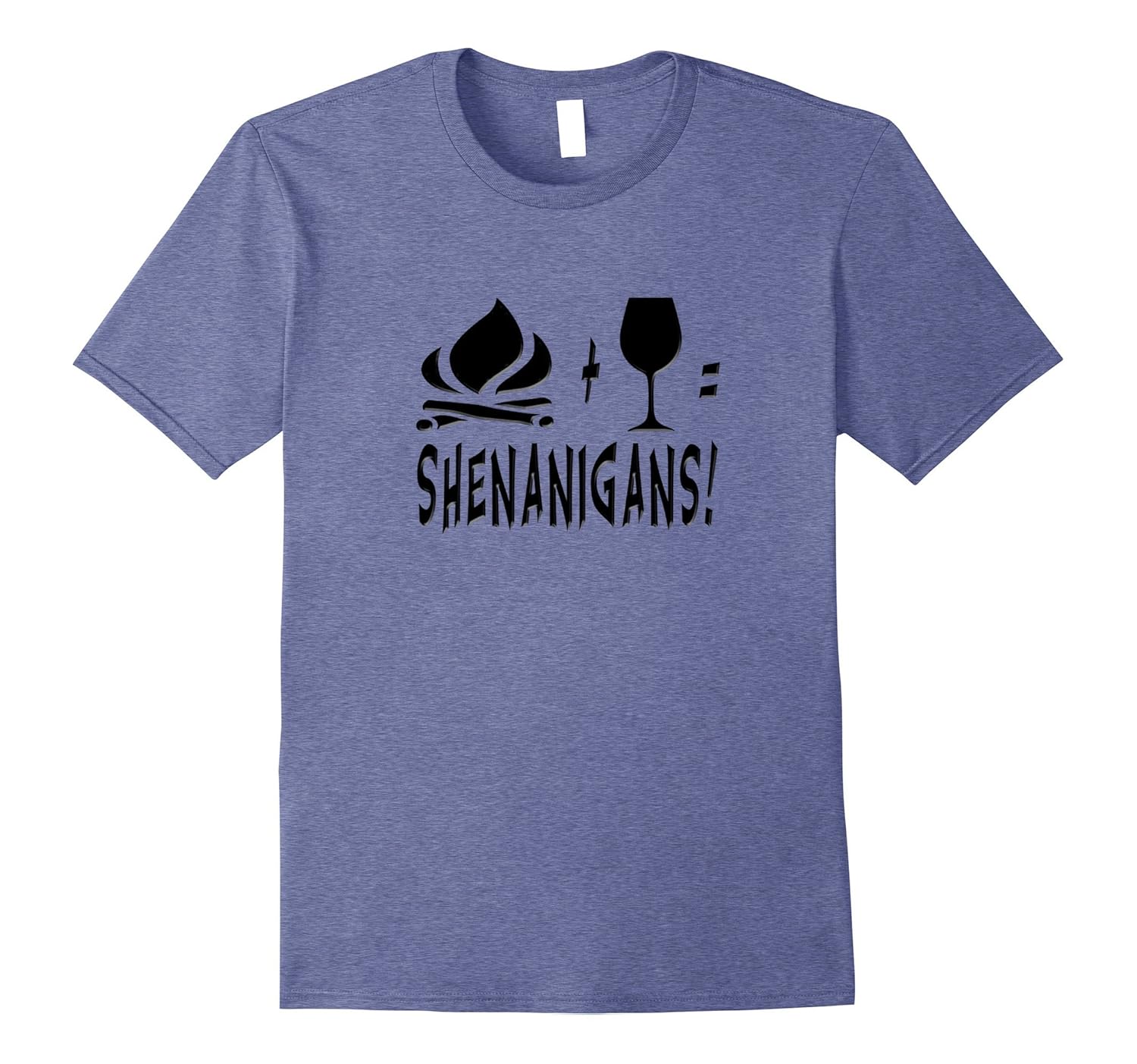 Campfire Wine Shenanigans Funny Drinking Humor T ShirtCD Canditee