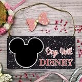 Pixie's Gifts Days Until Disney Chalkboard, Family Vacation Countdown view 9