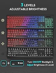 Wireless Keyboard and Mouse Combo - Large