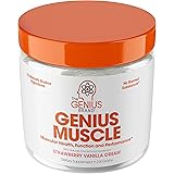 Genius Muscle Builder – Best Natural Anabolic Growth Optimizer for Men & Women | True Weight Gainer Supplement for Steel Phys