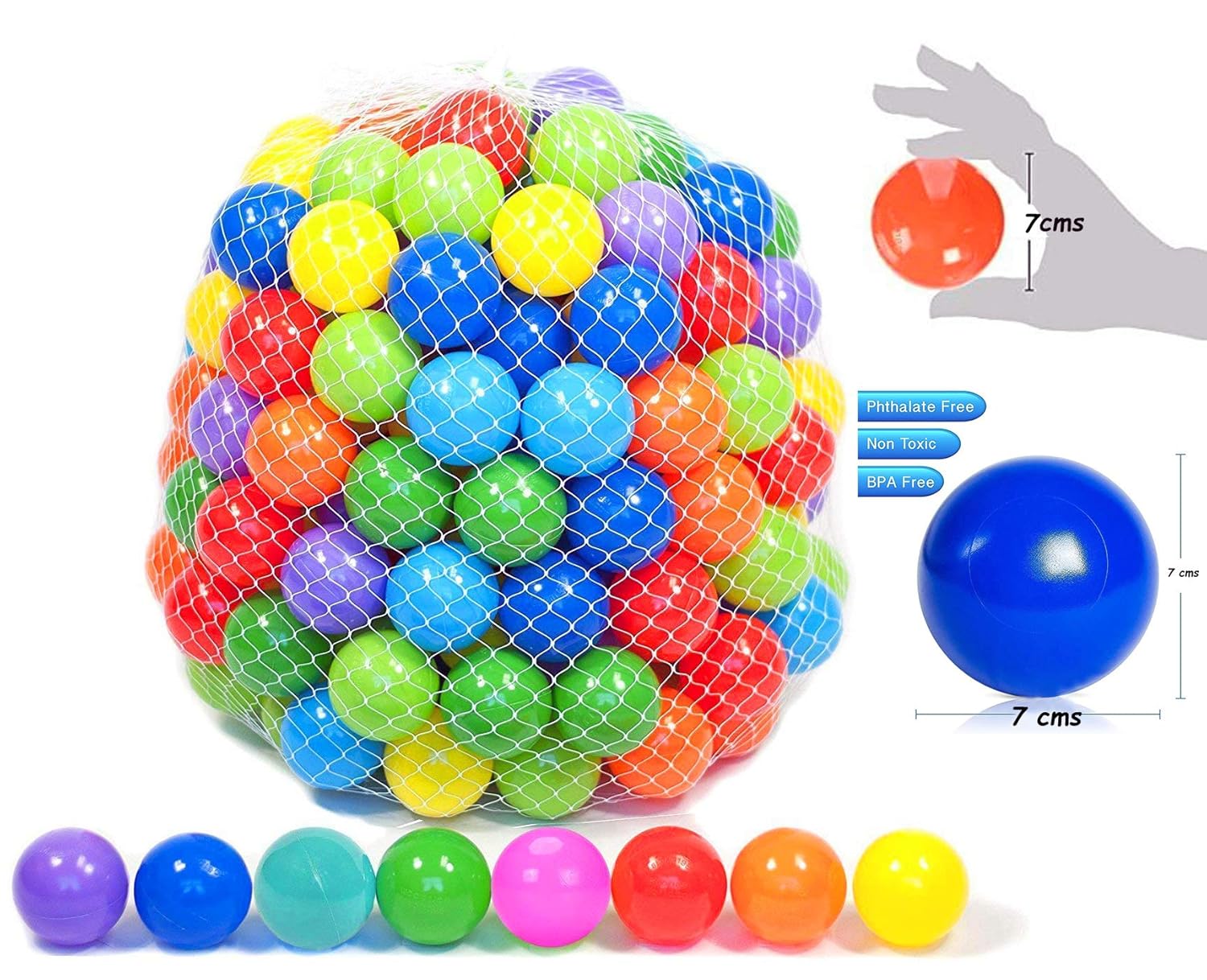 swimming pool balls