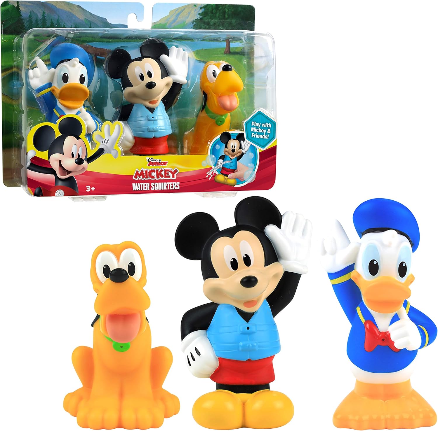 mickey mouse and friends bath toys