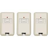 3-Pack 10 Dip Switch MultiCode Gate Opener Remote 3060 3089 300MHZ | 3-Year Warranty Compatible with 300MHZ 10 Pin 10 Digit Multi-code Gate Garage Door Opener