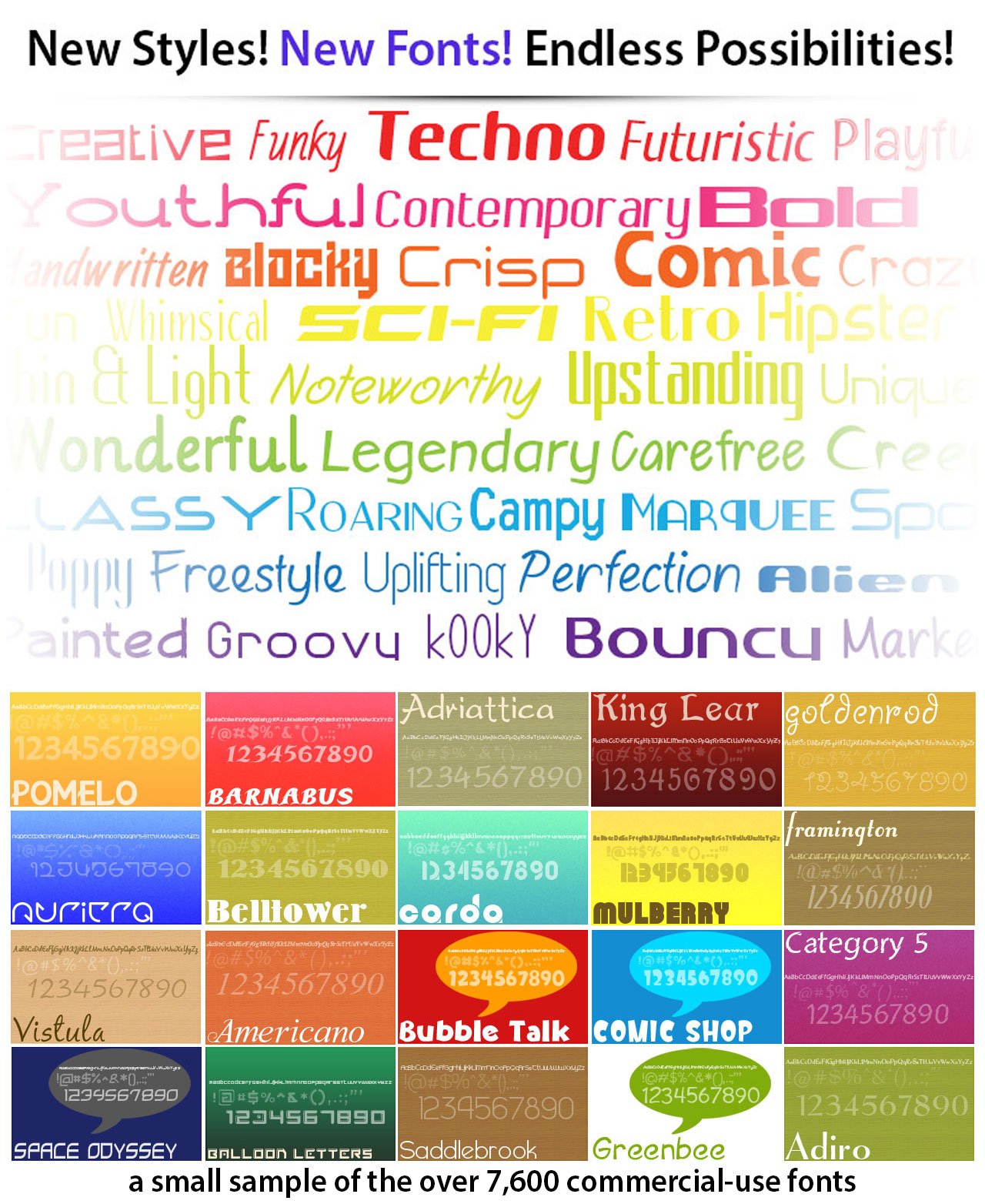 Font Pack Pro Master Collection for PC [Download]