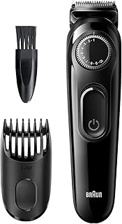 Braun BT3222 Barttrimmer und Haarschneider für Herren, 20 Längeneinstellungen, schwarz