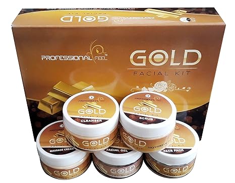 professional gold facial kit
