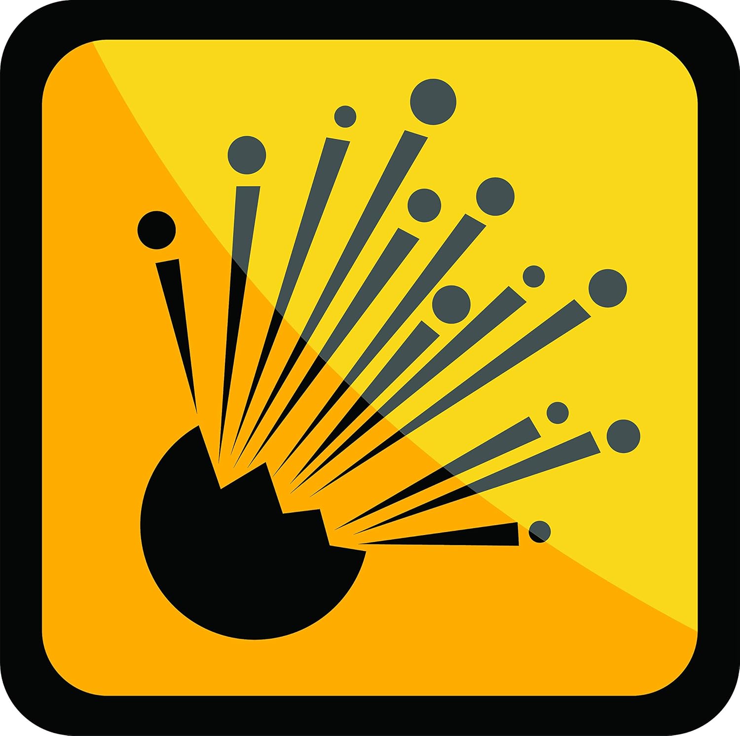 Construction Zone Symbols Warnings Equipment Cartoon Vinyl Sticker Explosive Amazon In Home Kitchen