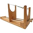 The Beadsmith Rick's Beading Loom, Two-Warp Loom, 13.5 x 3.75 x 4.5 inches, Wooden, Illustrated Instructions Included, Easy Assembly, Use to Create Necklace and Bracelet Designs