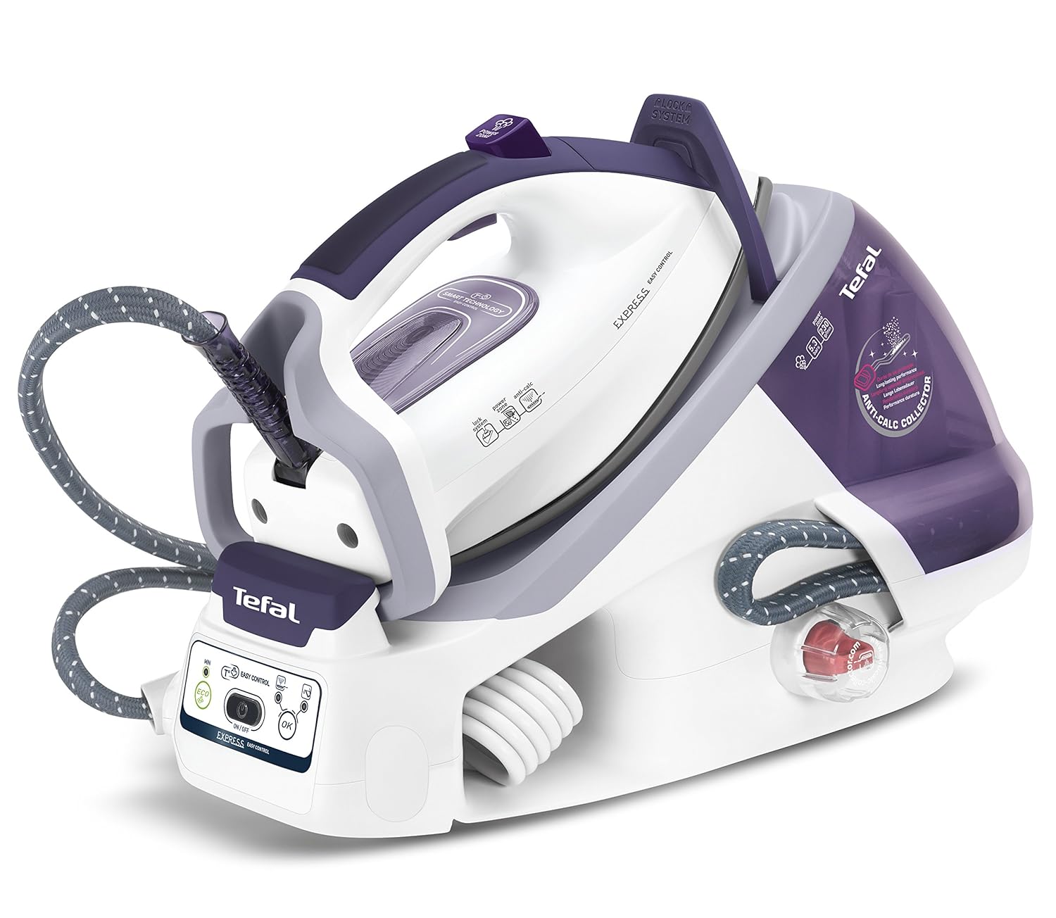 Tefal Express Easy PLUS GV7556 1.7L Suela Ultragliss Púrpura ...