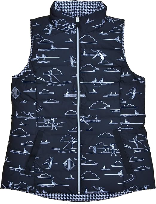 Ralph Lauren Golf Women's Reversible Down Vest Size M: Amazon.co.uk: Clothing