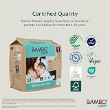 Bambo Nature Premium Eco Nappies Size 1 132PK Newborn Nappy 4-9 lb view 4