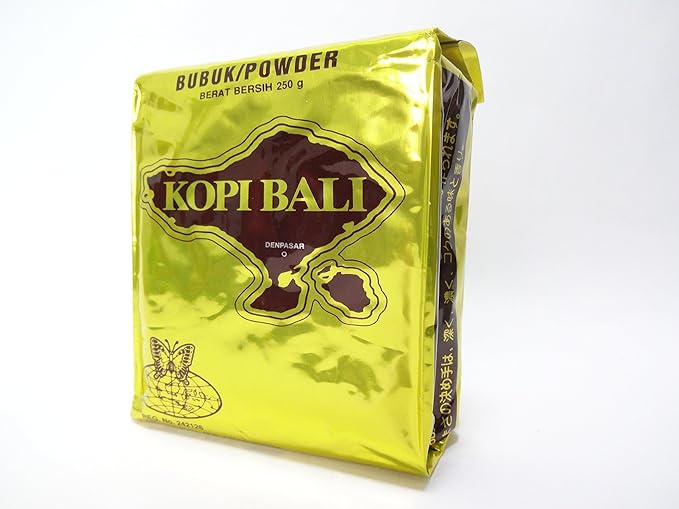 Amazon Kupu Kupu クプクプ オーガニック バリコーヒー Bali Gold Special バリ ゴールド スペシャル 250g パウダー Bali 人気 お土産 インドネシア コーヒー豆 珈琲豆 バリコピ アラビカ 業務用 インスタントコーヒー のように使える ドリップ 並行輸入品