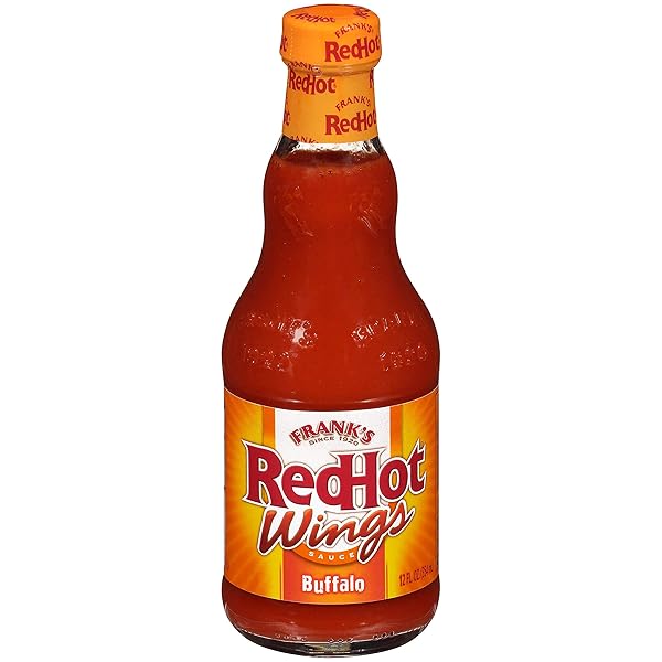 FRANK’S REDHOT BUFFALO WINGS HOT SAUCE, 12 FL OZ