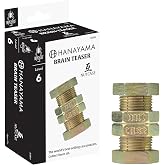 BePuzzled | Nutcase Hanayama Metal Brainteaser Puzzle Mensa Rated Level 6, for Ages 12 and Up
