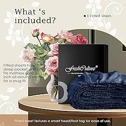 FreshCulture King Fitted Sheet Only – Premium
