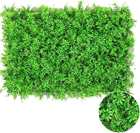Amazon Kavas ウォールグリーン 人工芝 マット 壁掛け フェイクグリーン 壁面緑化 ミックス 人工 観葉 植物 人工壁の芝生 造花 リーフ 芝生 インテリア 緑化ディスプレイ おしゃれ 壁面 緑化 装飾葉 店舗装飾 インテリア 人工観葉植物 オンライン通販