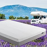 Zinus 8 Inch Ultima RV Memory Foam Mattress [New Version], Short Queen, Fiberglass Free, Medium Firm Feel, Breathable Memory 