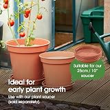 Whitefurze G04024 25cm Garden Pot Terracotta 8 L Polypropylene view 5