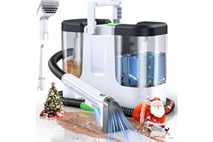 LABIGO Upholstery & Couch Cleaner Machine, 18Kpa Portable Carpet Cleaner Machine for Deep Cleaning, Spot Cleaner and Carpet Shampooer for Pet Messes, Rug, Furniture, Mattress, Sofa, Stairs & Car