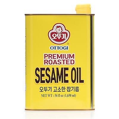Premium Roasted Ottogi Sesame Oil (56 fl.oz.: 1650ml)