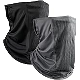 OZERO Face Mask Neck Gaiter: Sun Protection Scarf Gator Breathable Cooling for Summer Outdoor Activities, Hiking, Cycling
