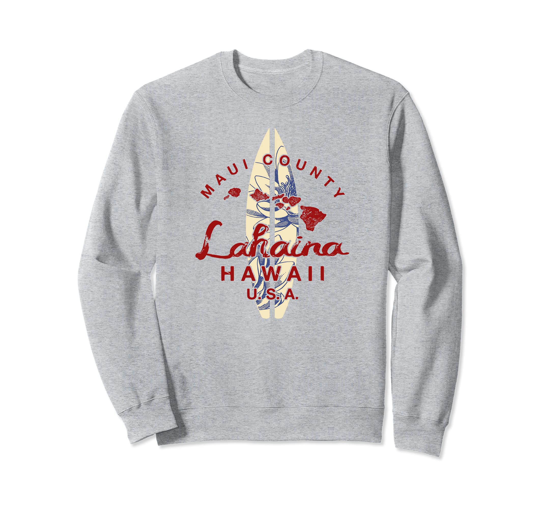 Photo 1 of MAUI Lahaina Vintage Hawaiian Islands Hawaii Sweatshirt size m