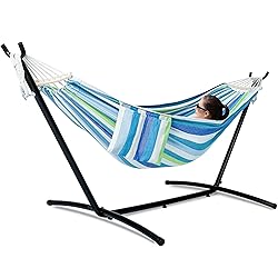 gafete Double Hammock with Stand for