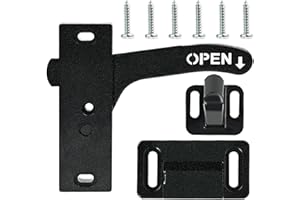 Dirvcp Replacement Kit for RV Screen Door Lock - Heavy-Duty Right Hand Handle, Secure & Easy Install for Travel Trailer, Motorhome, Camper Door Repair Upgrade